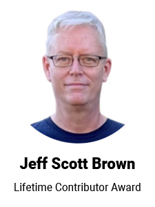 Jeff Scott Brown - Grails framework lifetime contributor Award