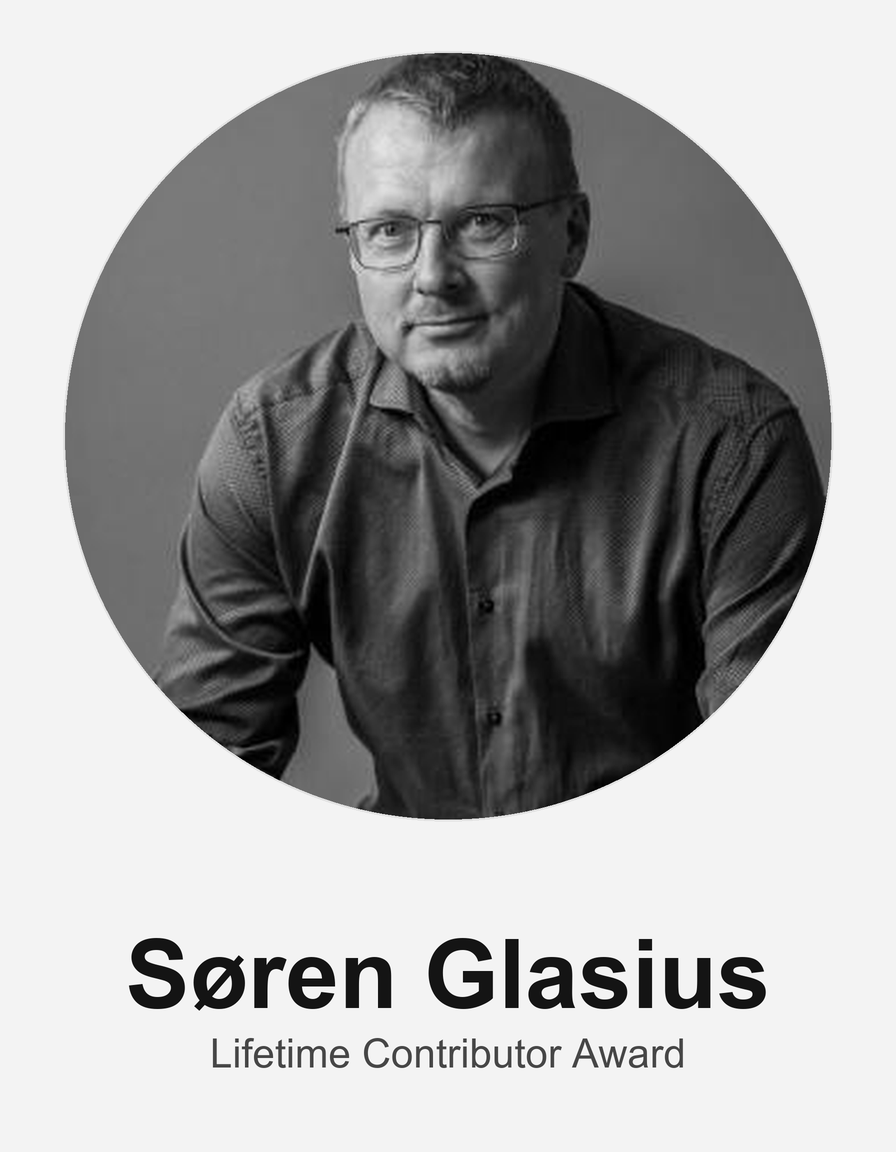 Søren Glasius - 2026 Grails Lifetime Contributor Award